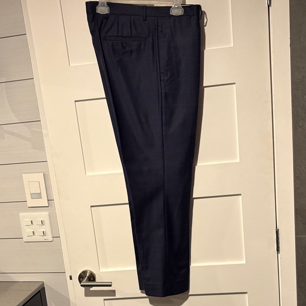 Paul Smith Classic Navy Men's Dress Pants